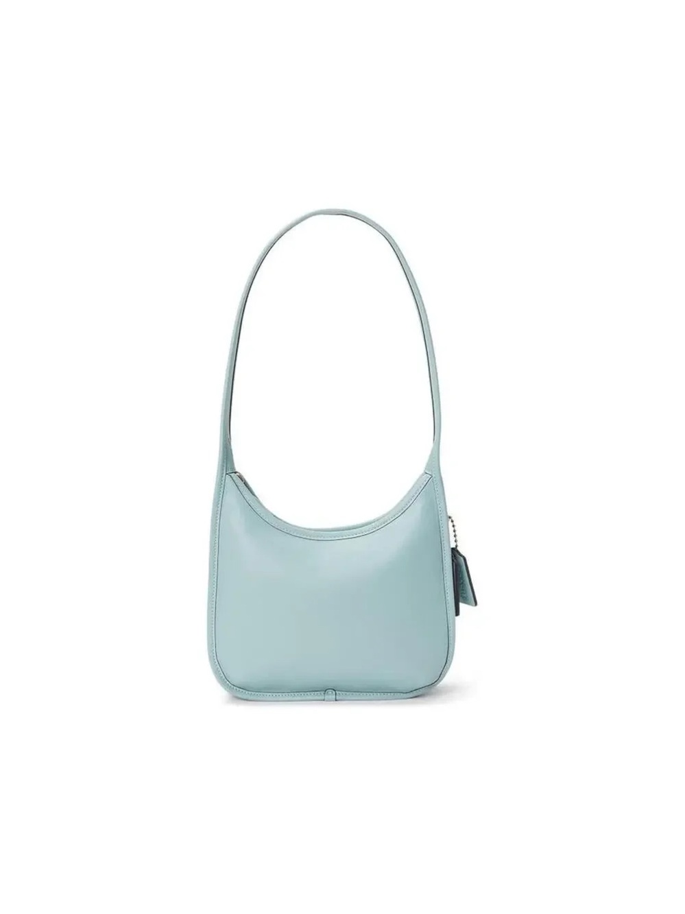 COACH Curve Zip Small
Leather Shoulder Bags Size One
Light Blue